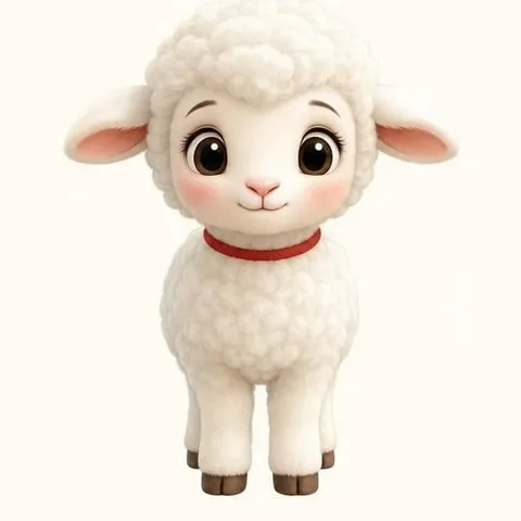 Qingji, a shy little lamb