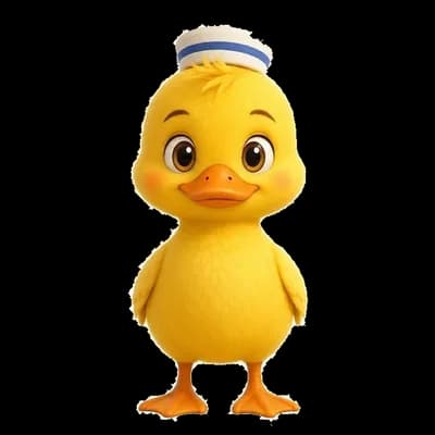 Rosaku, a duckling who hears everything