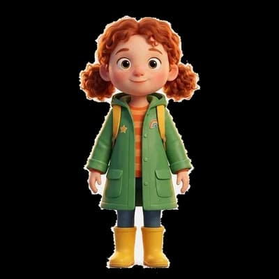 Ruby, a curious, brave girl